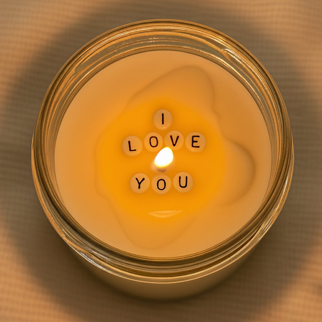 Sviečka - I LOVE YOU